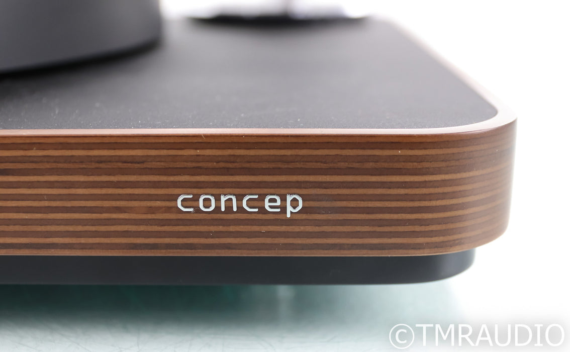 Clearaudio Concept Wood Belt Drive Turntable; Dark Baltic Birch; No Cartridge