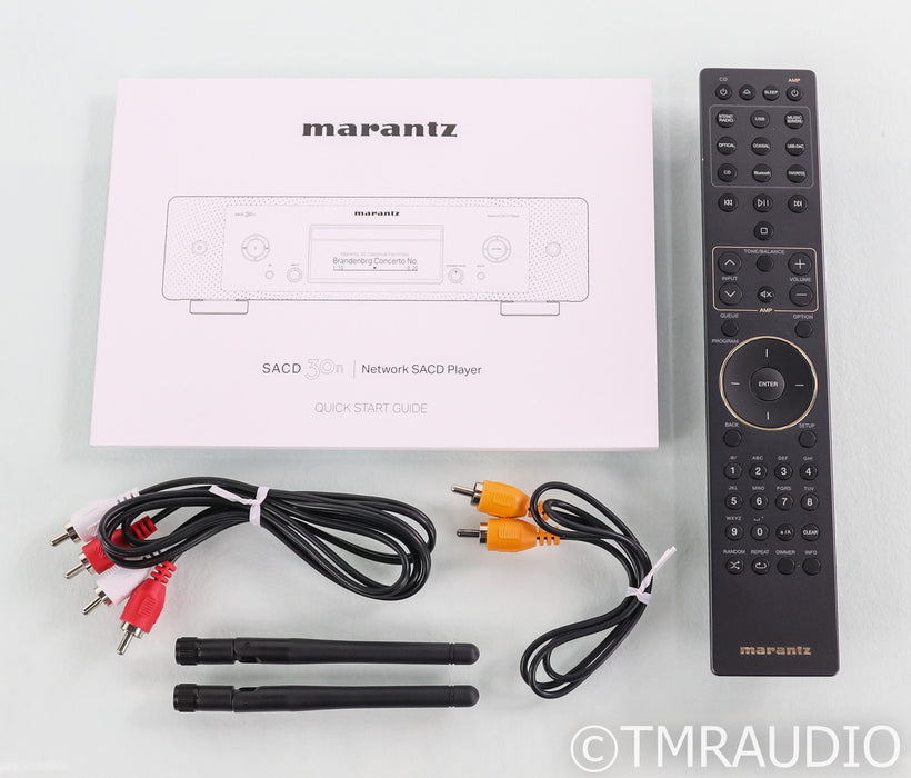 Marantz 30n Network SACD / CD Player; Remote; Silver; Bluetooth