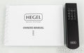 Hegel P20 Stereo Preamplifier; P-20; Black; Remote