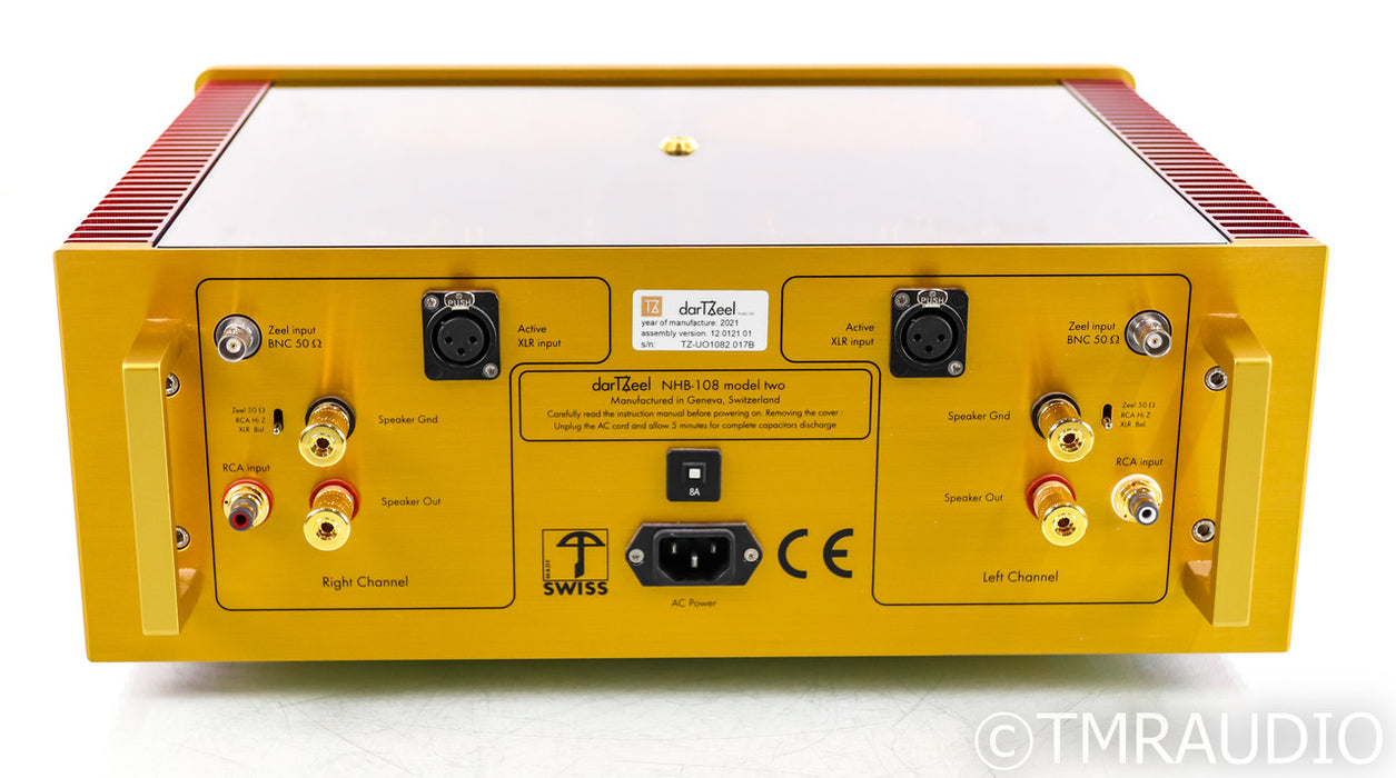 DarTZeel NHB-108 Model Two Stereo Power Amplifier; NHB108 Model 2