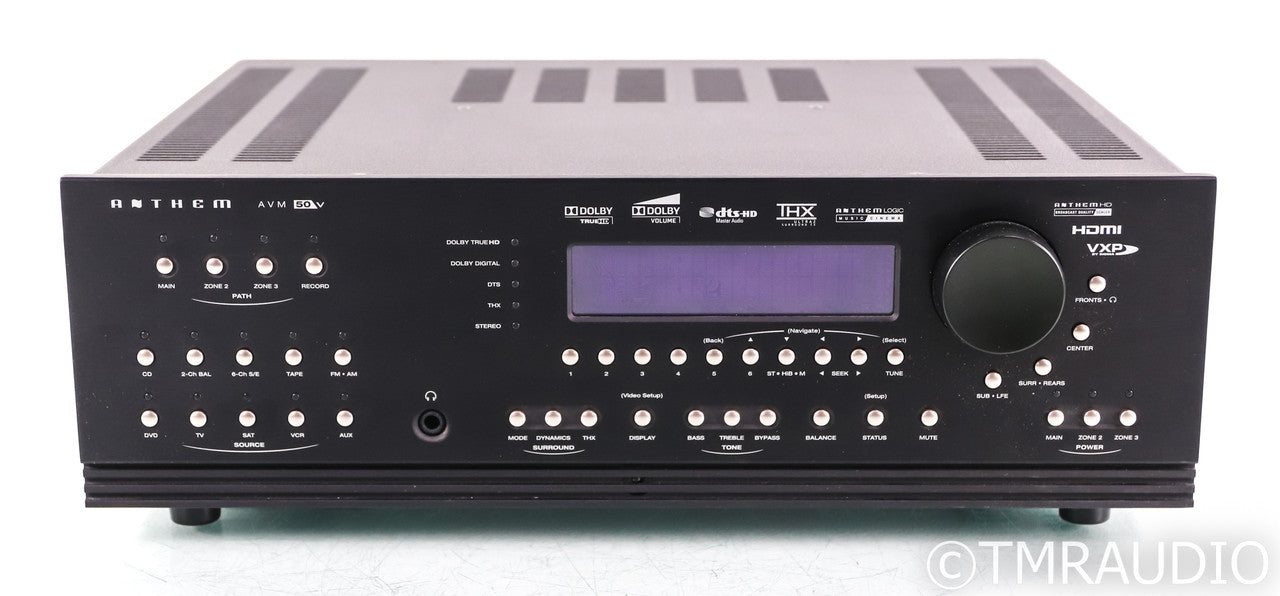 Anthem AVM 50V2 8.2 Channel Home Theater Receiver; AVM50; v.2; Remote; Black