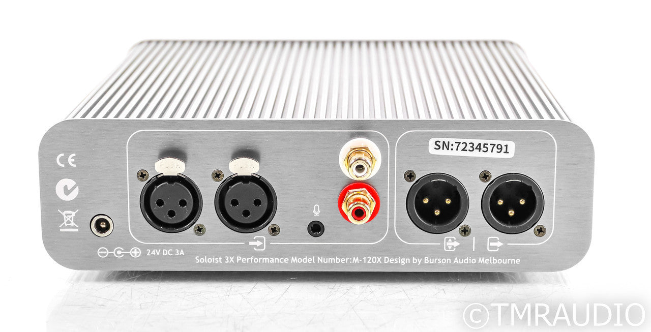 Burson Solist 3X Performance Headphone Amplifier; Remote; 3XP