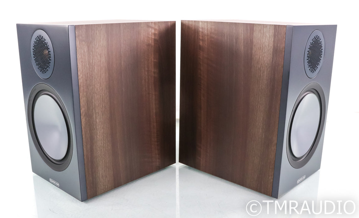 Monitor Audio Bronze 100 Bookshelf Speakers; Walnut Pair