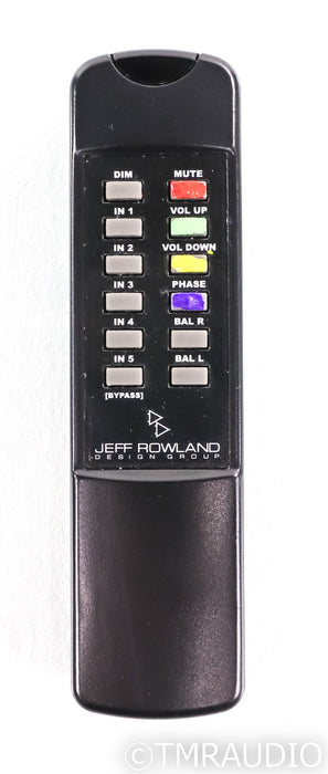 Jeff Rowland Continuum S2 Stereo Integrated Amplifier; Remote