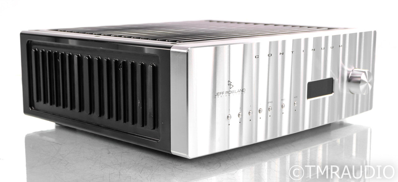 Jeff Rowland Continuum S2 Stereo Integrated Amplifier; Remote