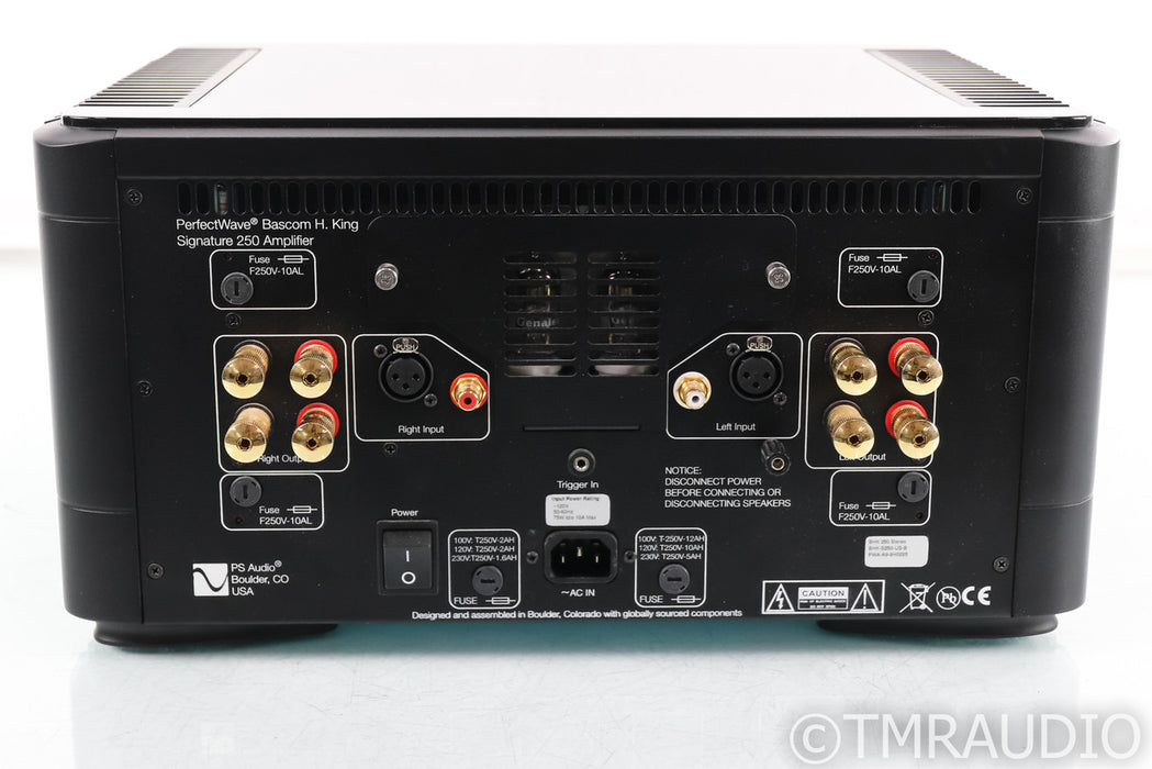 PS Audio BHK Signature 250 Stereo Hybrid Power Amplifier; Black (Used)