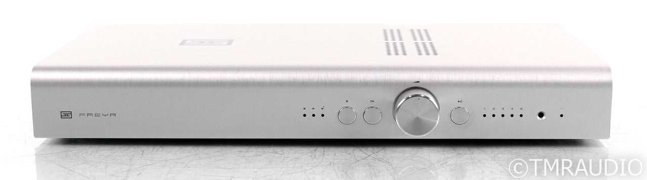 Schiit Freya S Stereo Preamplifier; Remote; Silver