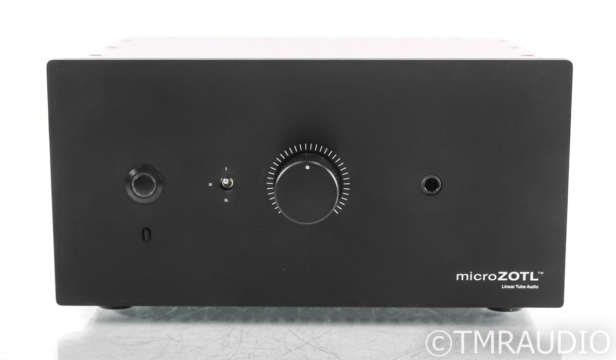 Linear Tube Audio MicroZotl MZ2 Tube Headphone/ Integrated Amplifier; LTA