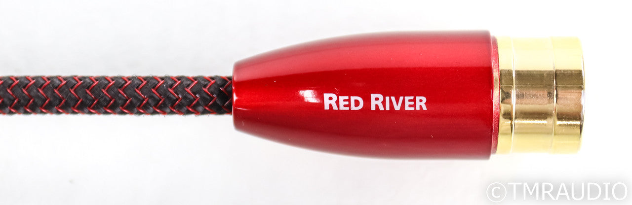AudioQuest RED River XLR Cables; 2m Pair Balanced Interconnects