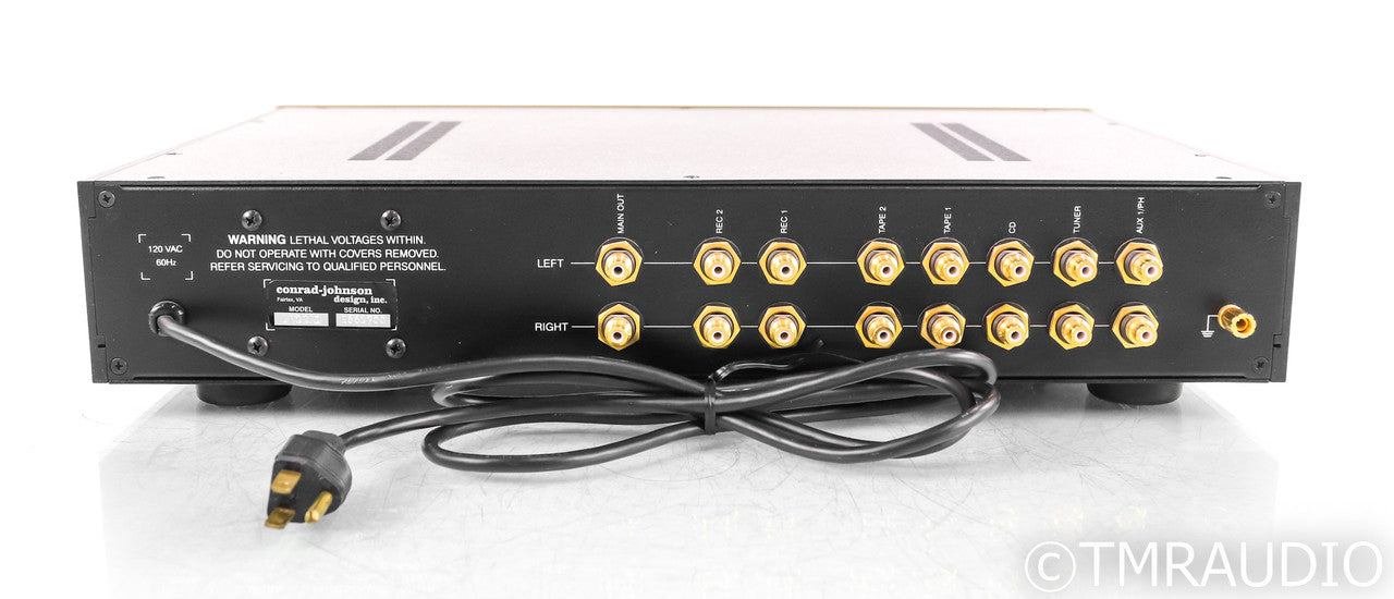 Conrad Johnson PV-12 Stereo Tube Preamplifier; PV12AL; Gold
