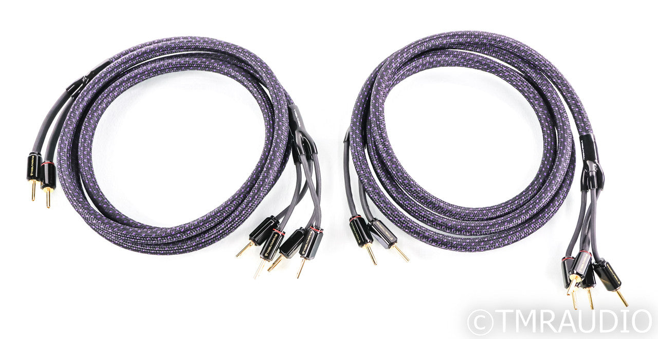 Tributaries 6BW Bi-Wire Speaker Cables; 6-BW; 8ft Pair