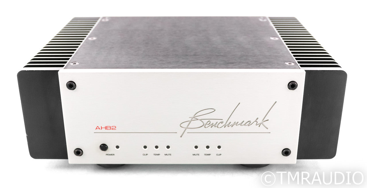 Benchmark AHB2 Stereo Power Amplifier; Silver; AHB-2