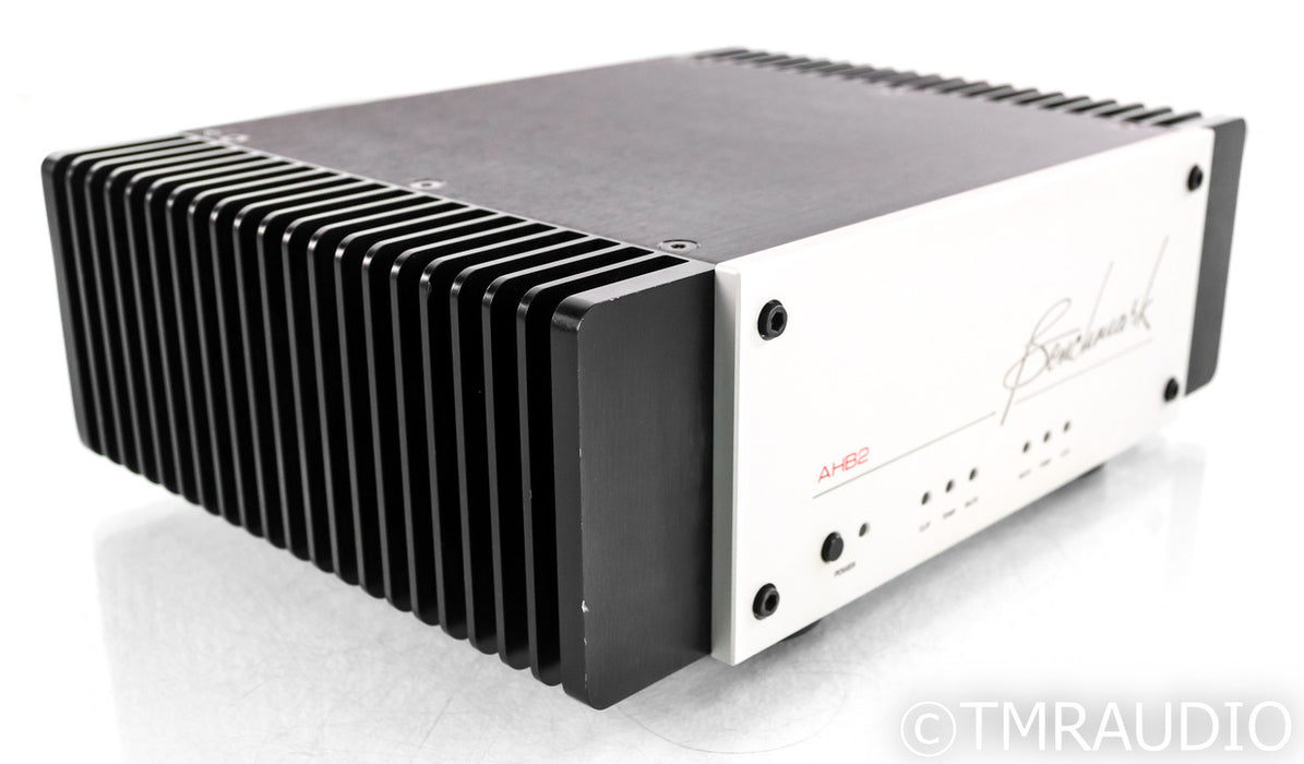 Benchmark AHB2 Stereo Power Amplifier; Silver; AHB-2