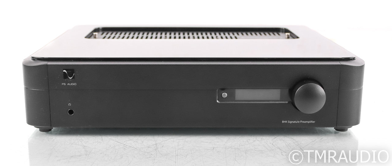 PS Audio BHK Signature Stereo Tube Hybrid Preamplifier; Black; Remote (Used)