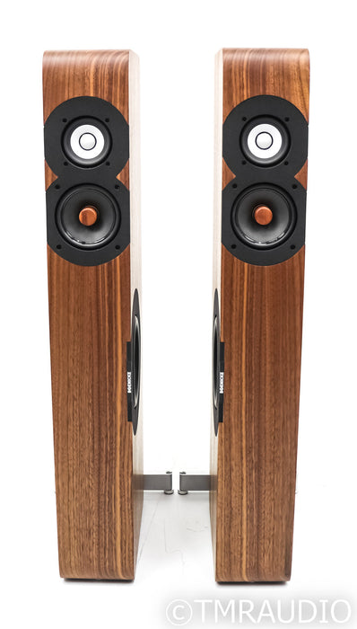 Boenicke W8 Floorstandig Speakers; Walnut Pair; W-8