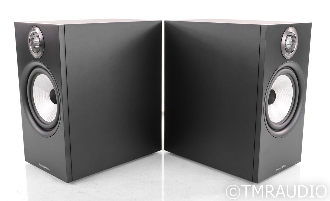 B&W 606 S2 Anniversary Edition Bookshelf Speakers; Black Pair