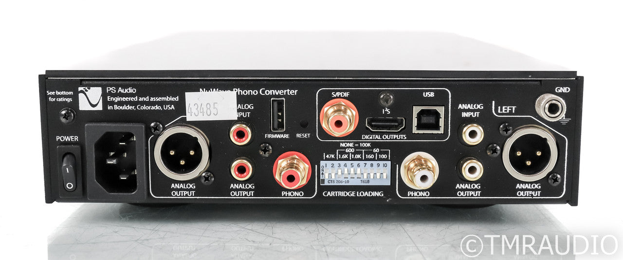 PS Audio NuWave MM / MC Phono Converter; A/D Converter; Black
