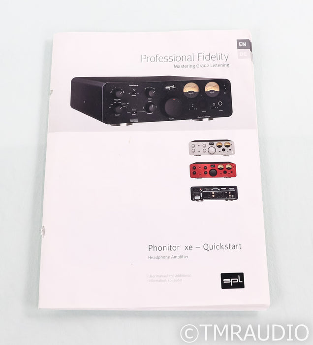 SPL Phonitor XE Balanced Headphone Aplifier; Silver