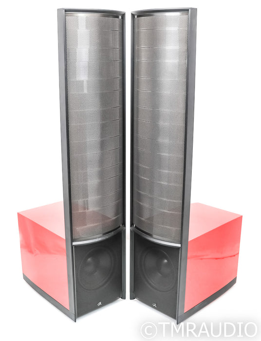 Martin Logan Renaissance ESL 15A  Floorstanding Speakers; Rosso Fuoco Pair