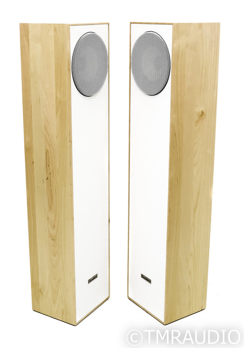 Gradient 6.0 Floorstanding Speakers; Six; Birch / White Pair