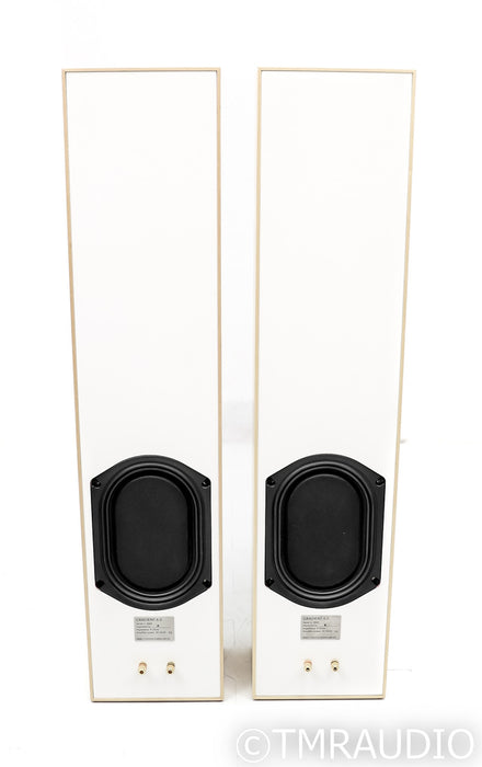 Gradient 6.0 Floorstanding Speakers; Six; Birch / White Pair
