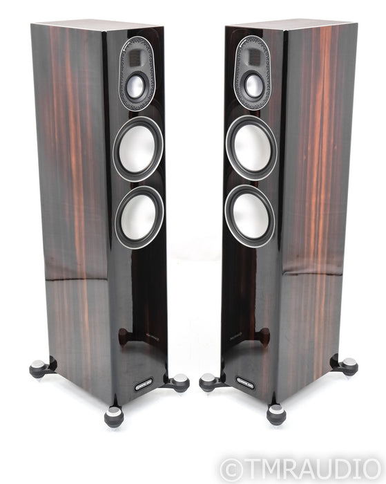Monitor Audio Gold 200 Floorstanding Speakers; Piano Ebony Pair; 5G