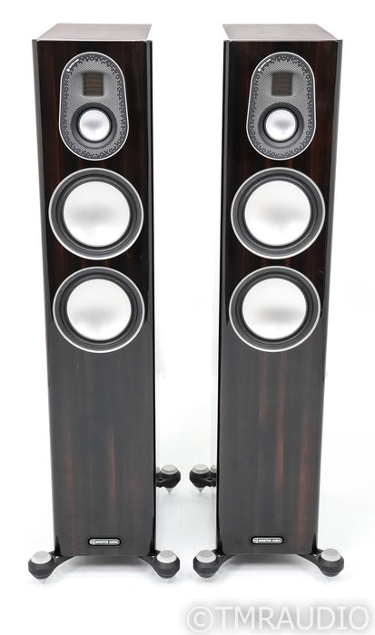 Monitor Audio Gold 200 Floorstanding Speakers; Piano Ebony Pair; 5G
