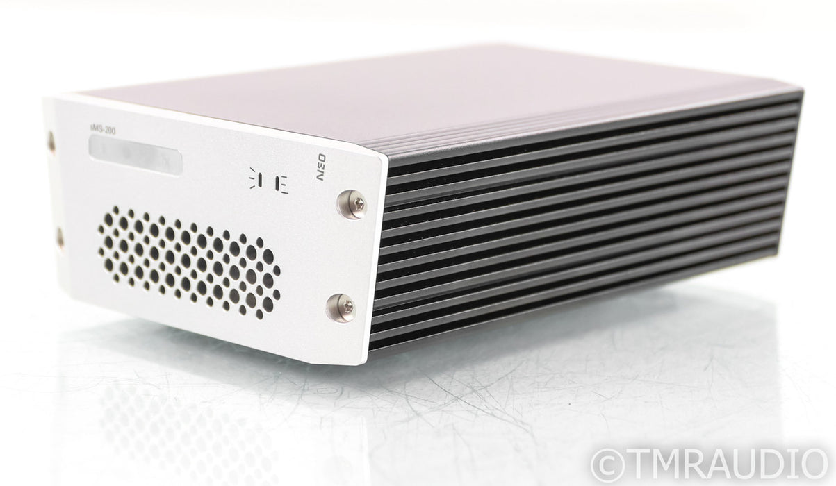 SOtM sMS-200 Neo Special Edition Wireless Streamer; SMS200; silver; Roon Ready