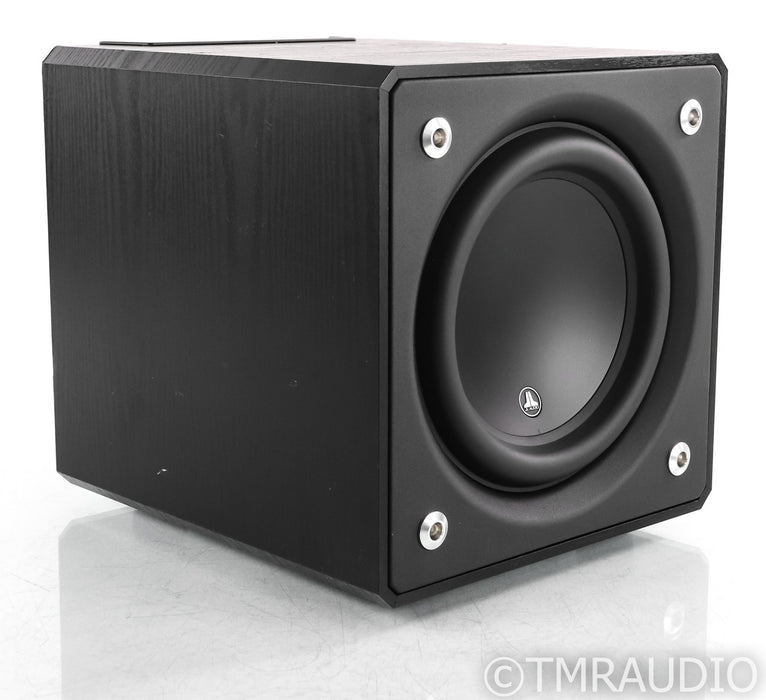 JL Audio E-Sub e110 10" Powered Subwoofer; Black Ash