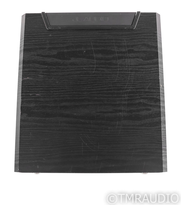 JL Audio E-Sub e110 10" Powered Subwoofer; Black Ash