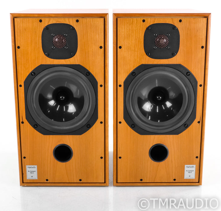 Harbeth HL Compact 7ES-3 Bookshelf Speakers; 7ES3; Cherry Pair; 30th Anniversary