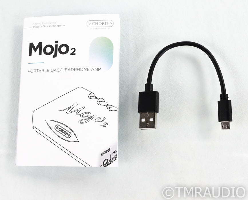 Chord Electronics Mojo 2 Portable DAC / Headphone Amplifier; Black (Open Box)