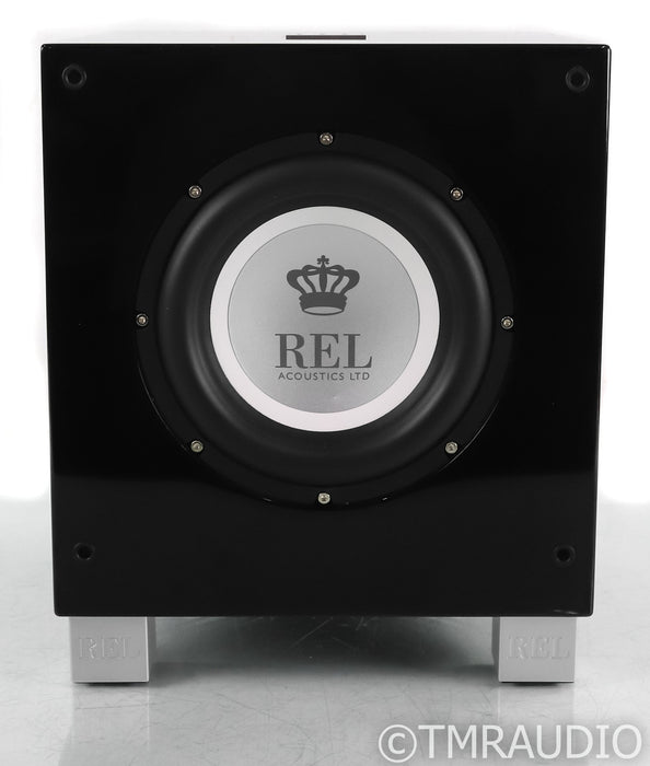 REL T/7i 8" Power Subwoofer; T7I; Gloss Black
