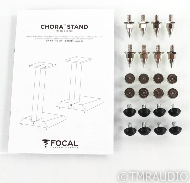 Focal Chora 806 Speaker Stands; Pair (Open Box)