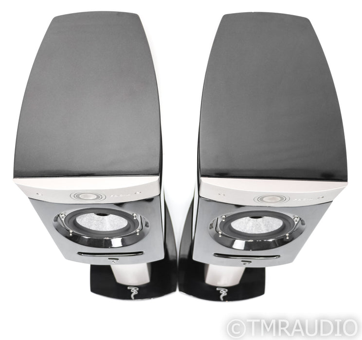 Focal Diablo Utopia III Bookshelf Speakers; Black Lacquer Pair