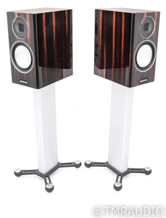 Monitor Audio Gold 100 Bookshelf Speakers; Piano Ebony Pair