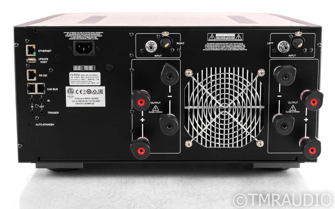Classe Delta Stereo Power Amplifier; Black