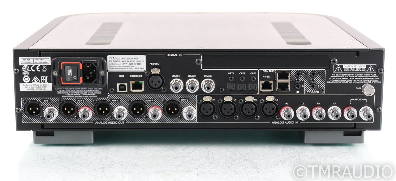 Classe Delta PRE Stereo Preamplifier; Black; Remote