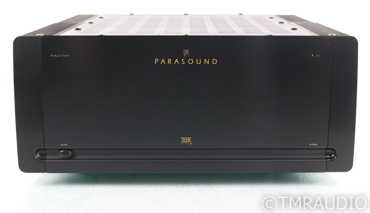 Parasound A 51 Five Channel Power Amplifier; A51; Black