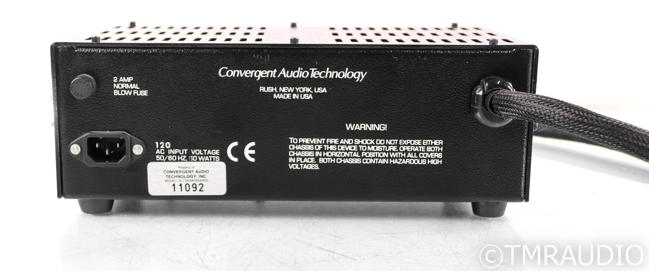 Convergent Audio Technology SL1 Stereo Tube Preamplifier; SL-1; MM / MC Phono