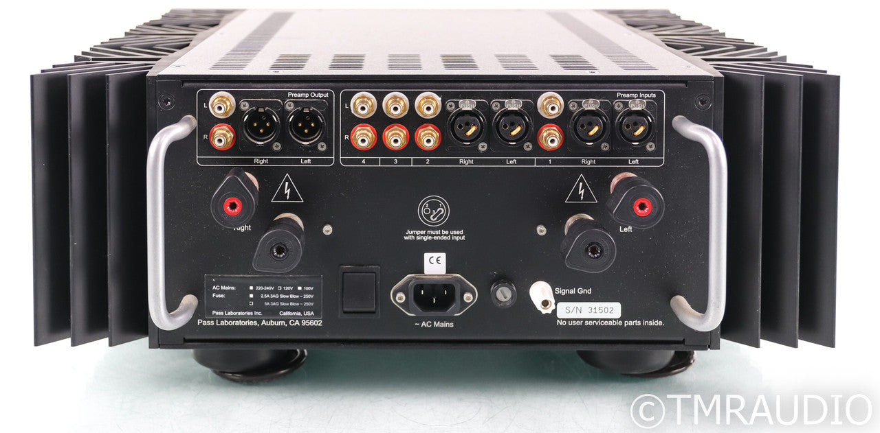 Pass Labs INT-60 Stereo Integrated Amplifier; INT60; Silver; Remote