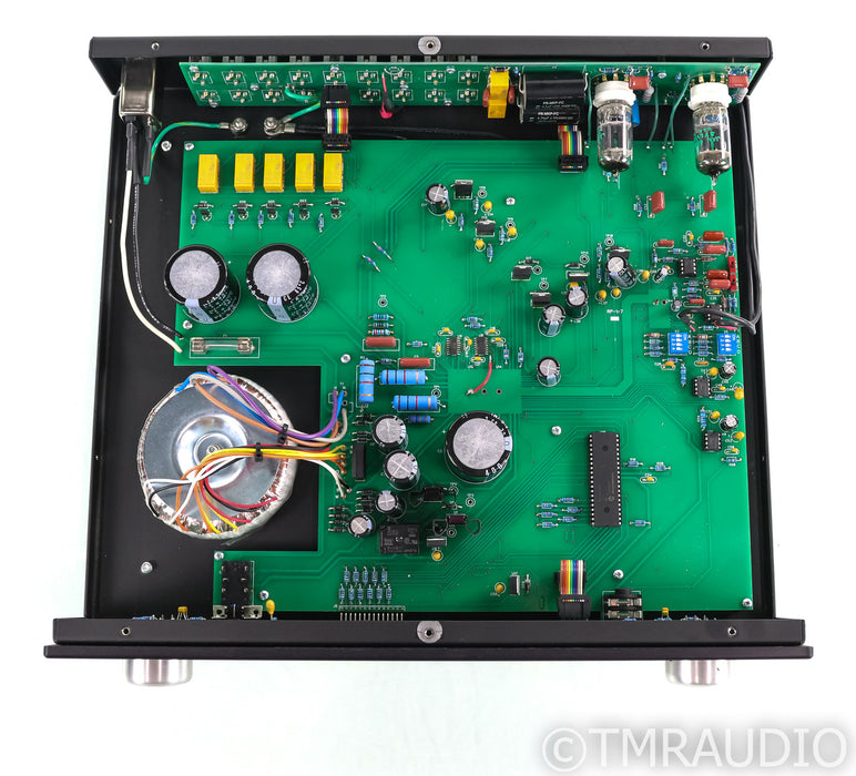 Rogue Audio RP-1 Stereo Tube Preamplifier; Remote; RP1; Black; MM Phono