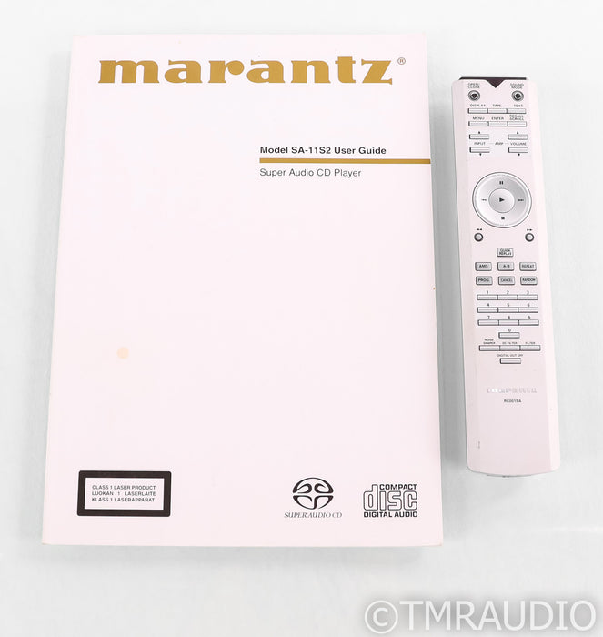 Marantz SA-11S2 SACD / CD Player; SA11S2; Remote