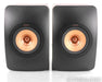 KEF LS50 Meta Bookshelf Speakers; Black Pair