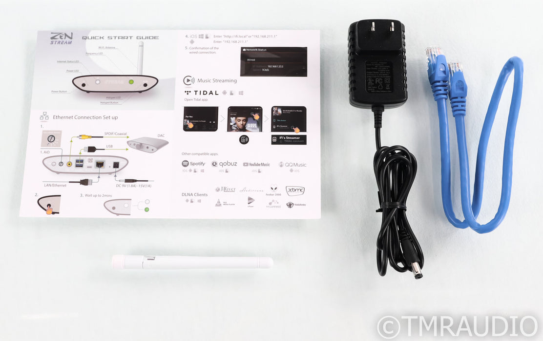 iFi Zen Stream Wireless Network Streamer; Roon Ready