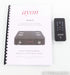 Ayon Auris II Stereo Tube Preamplifier; Remote, Black
