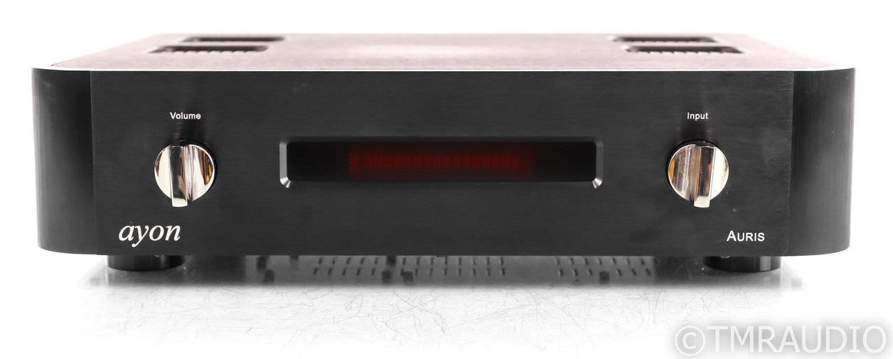 Ayon Auris II Stereo Tube Preamplifier; Remote, Black