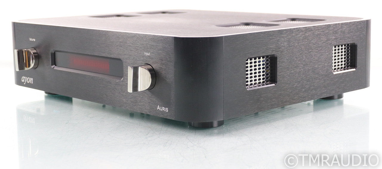 Ayon Auris II Stereo Tube Preamplifier; Remote, Black