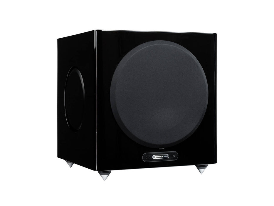 Monitor Audio Gold W12 10" Powered Subwoofer; Piano Black (New)
