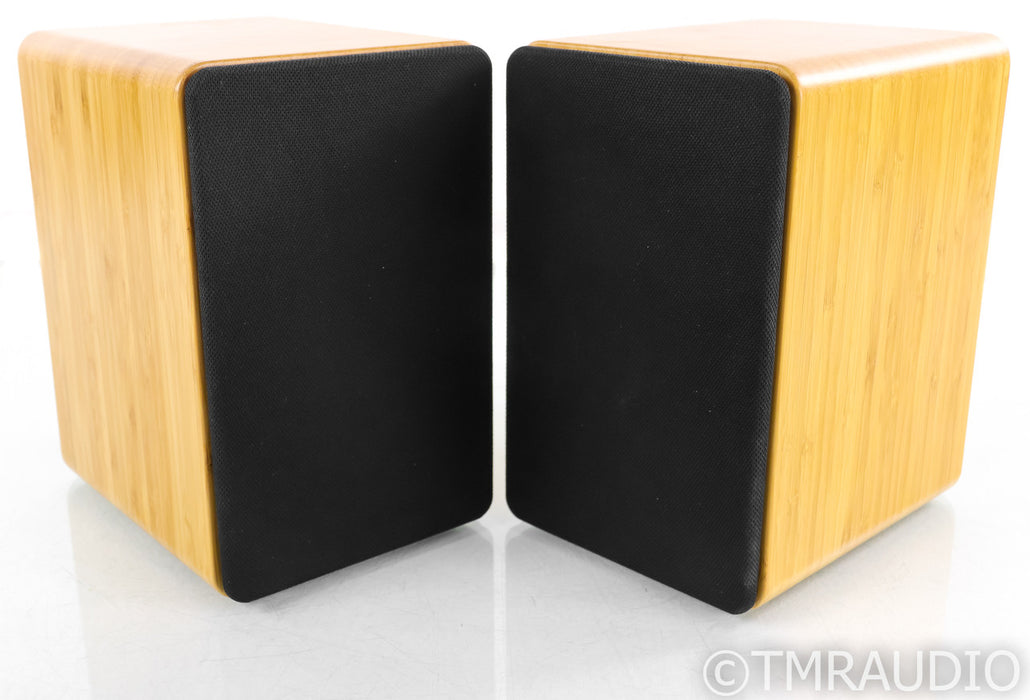 Peachtree M25 Powered Bookshelf Speakers; Bamboo Pair; M-25